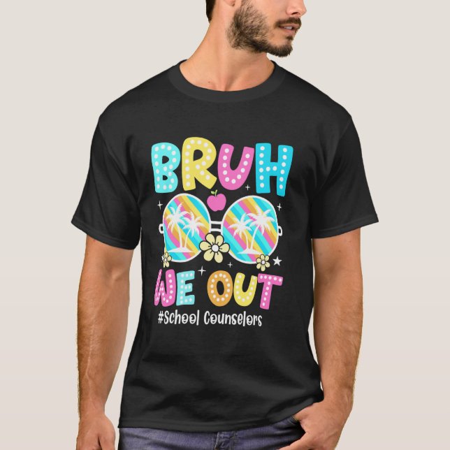 Camiseta Nossa, estamos fora Orientadores Escolares Feliz ú (Frente)