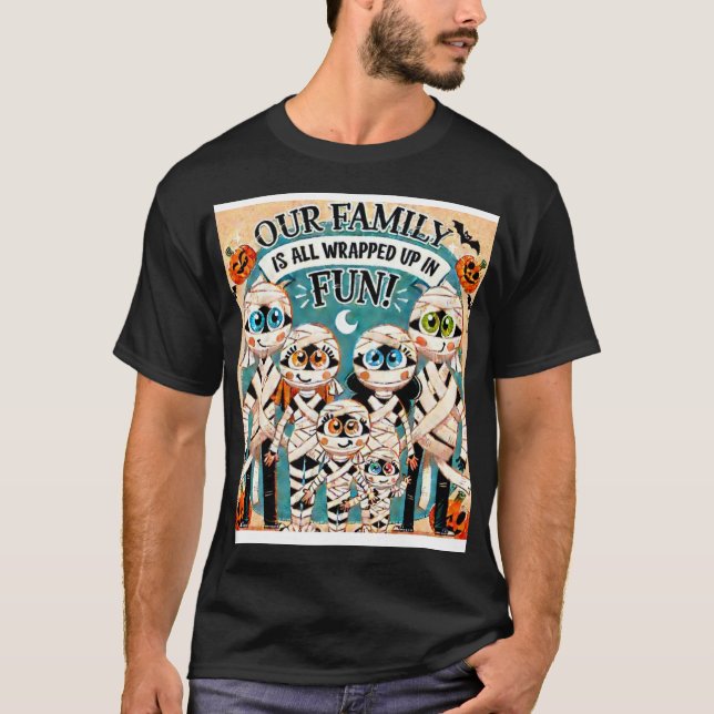Camiseta "Nossa família está cheia de diversão! (Frente)