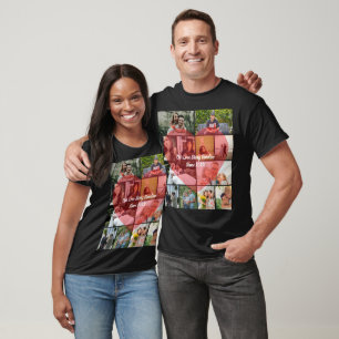 Camiseta Nossa História de Amor 12 Linha do Tempo de Fotos