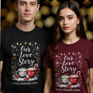 Camiseta Nossa História de Amor: Um Clássico Natal Aconcheg