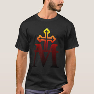 Camiseta Nossa Mãe Abençoada Aparições Marianas Mary Cathol