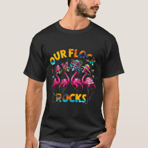 Camiseta Nossa Manada Balança Férias de Verão do Flamingo F