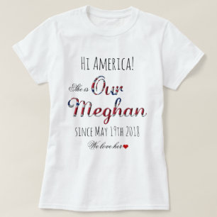 Camiseta Nossa Meghan Markle, Reino Unido, diversão Real De