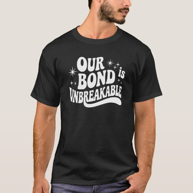 Camiseta Nossa Obrigação é Inquebrável - Cotação de Amizade (Frente)