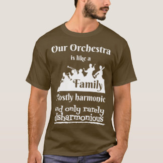 Camiseta Nossa Orquestra É Como Uma Família