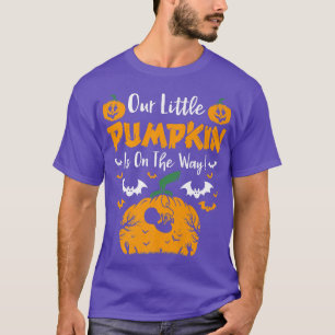 Camiseta Nossa Pequena Abóbora Está no Caminho do Halloween