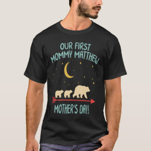 Camiseta Nossa Primeira Mãe Mateus Dia de as mães Matando M