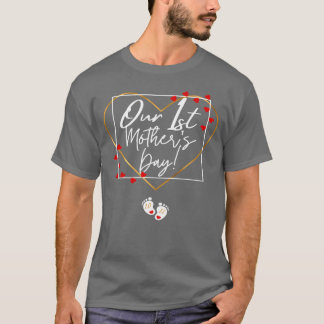 Camiseta Nossa primeira mãe no dia da minha primeira mãe am
