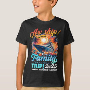 Camiseta Nossa Que É Uma Viagem Em Família 2025 Família Cr