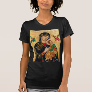 Camiseta Nossa senhora da arte perpétua da Virgem Maria do