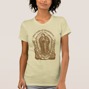CAMISETA NOSSA SENHORA DE ARTE DEVOCIONAL DE GUADALUPE