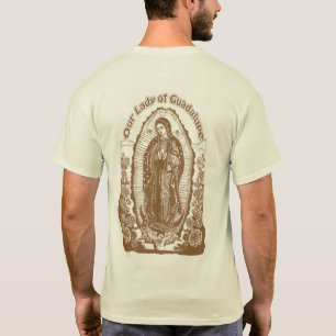 CAMISETA NOSSA SENHORA DE ARTE DEVOCIONAL DE GUADALUPE