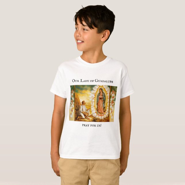 Camiseta Nossa Senhora de Guadalupe (Frente Completa)