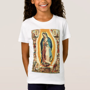 Camiseta Nossa Senhora de Guadalupe Arte Radiante