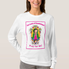Camiseta Nossa Senhora de Guadalupe Folheou