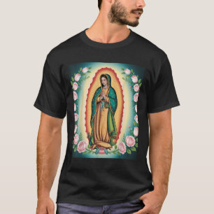 Camiseta Nossa Senhora De Guadalupe Sant Mary Impressão Ver