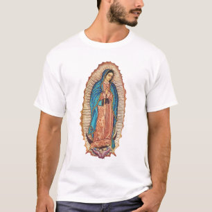 Camiseta Nossa Senhora de Guadalupe Tilma Milagrosa Arte Fi