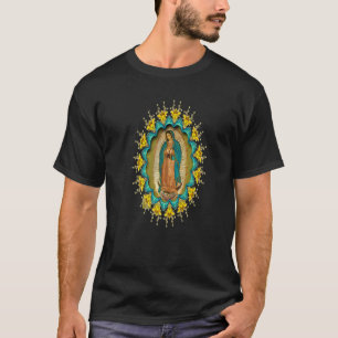 Camiseta Nossa Senhora De Guadalupe Vintage Mãe Maria Méxic