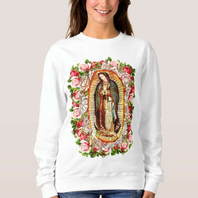 Camiseta Nossa senhora de Guadalupe, VIRGEM DE GUADALUPE (Frente)