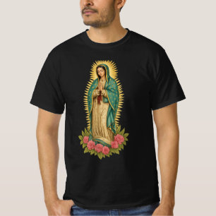Camiseta Nossa Senhora de Guadalupe : Virgem Maria Cristã