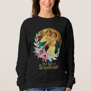 Camiseta Nossa Senhora de Schoenstatt Mãe Mary Traz Almirab