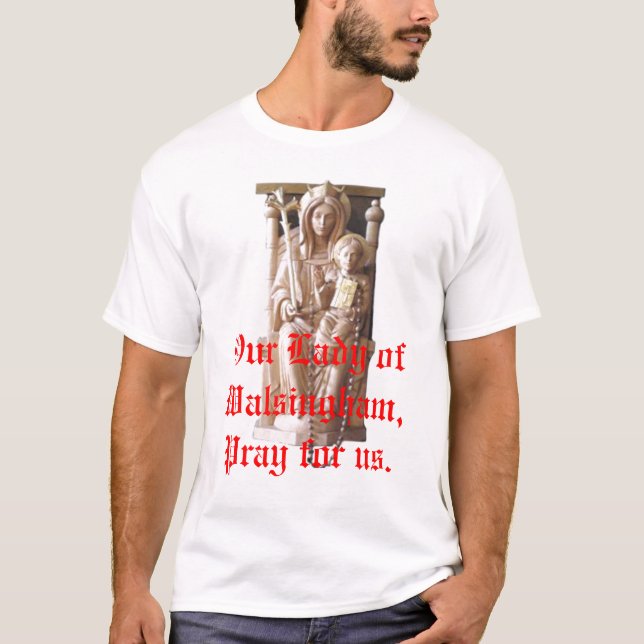 Camiseta Nossa senhora de Walsingham (Frente)