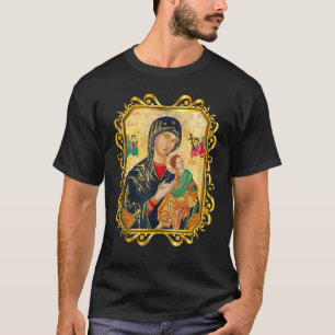 Camiseta Nossa Senhora do Perpétuo Socorro Mãe Bendita Mari