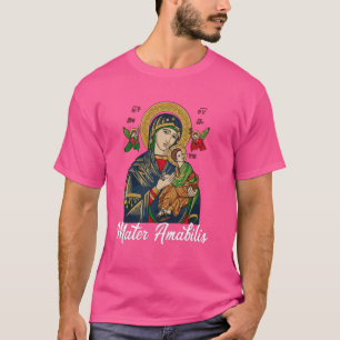 Camiseta Nossa Senhora do Perpétuo Socorro Mãe Bendita Mari