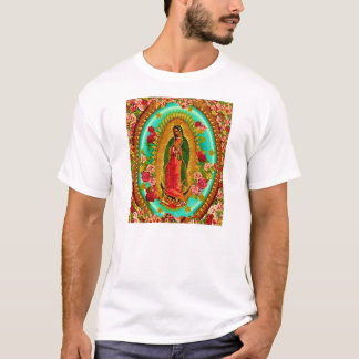 Camiseta Nossa Senhora Guadalupe Santo Virgem Mexicana Mari
