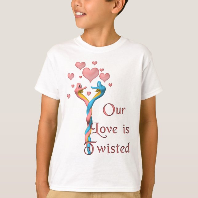 Camiseta Nosso amor é distorcido (Frente)