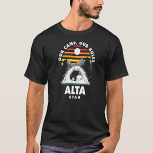 Camiseta Nosso Campo Nossas Regras Alta Acampamento Campo U