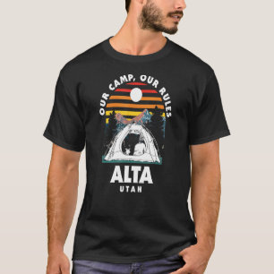 Camiseta Nosso Campo Nossas Regras Alta Acampamento Campo U