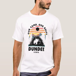 Camiseta Nosso Campo Nossas Regras Dundee Camping Iowa Camp
