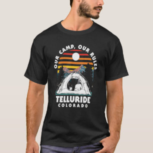 Camiseta Nosso Campo Nossas Regras Telluride Acampamento Co