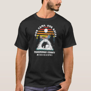 Camiseta Nosso Campo Nossas Regras Tishomingo County Campin
