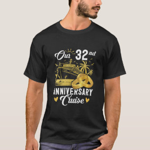 Camiseta Nosso Casal de Férias no Cruzeiro Dourado de 32º A