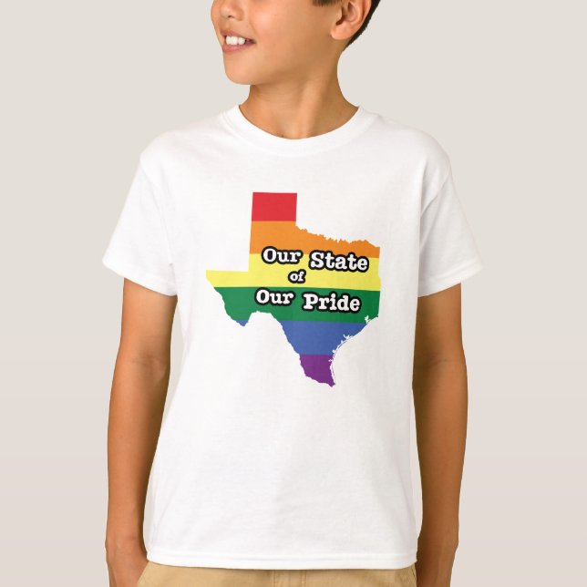 Camiseta Nosso Estado de Orgulho| Texas (Frente)