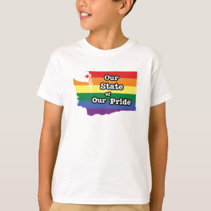 Camiseta Nosso Estado de Orgulho Washington