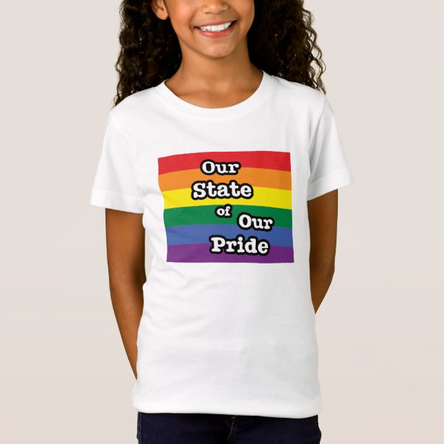 Camiseta Nosso Estado de Orgulho| Wyoming (Frente)