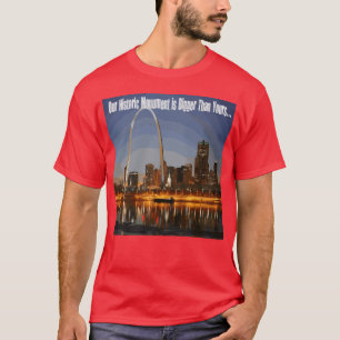 Camiseta Nosso monumento histórico é mais grande do que