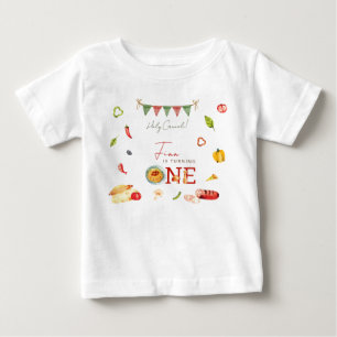 Camiseta Nosso Pequeno Almôndega 1º Aniversário