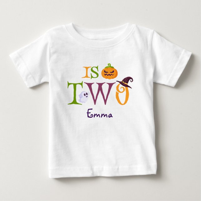 Camiseta Nosso Pequeno Boo Transformando Dois, segundo aniv (Frente)