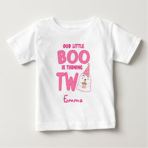 Camiseta Nosso Pequeno Boo Transformando Dois segundos aniv
