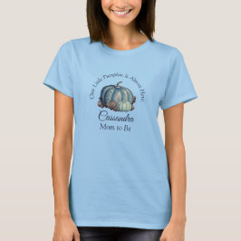 Camiseta Nosso Pequeno Pumpkin Azul | PAI CHÁ DE FRALDAS
