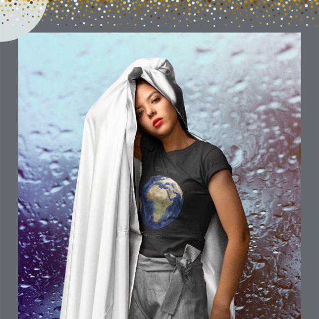 Camiseta Nosso planeta (Criador carregado)