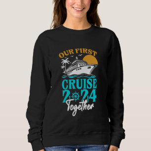 Camiseta Nosso Primeiro Cruise 2024 Junto com a Match da Fa