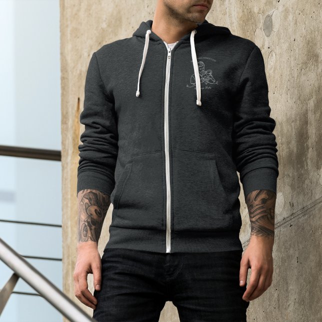 Camiseta Nosso primeiro Dia de os pais | Arte de linha (Criador carregado)