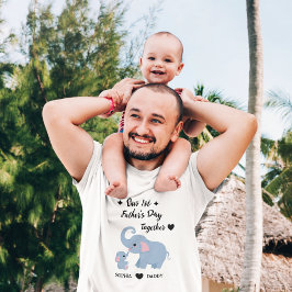 Camiseta Nosso primeiro Dia de os pais juntos