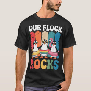 Camiseta Nosso Rebanho Balança Amor de Família de Pinguim F