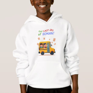 Camiseta Nosso Último Dia da Escola - Ônibus De Crianças Di